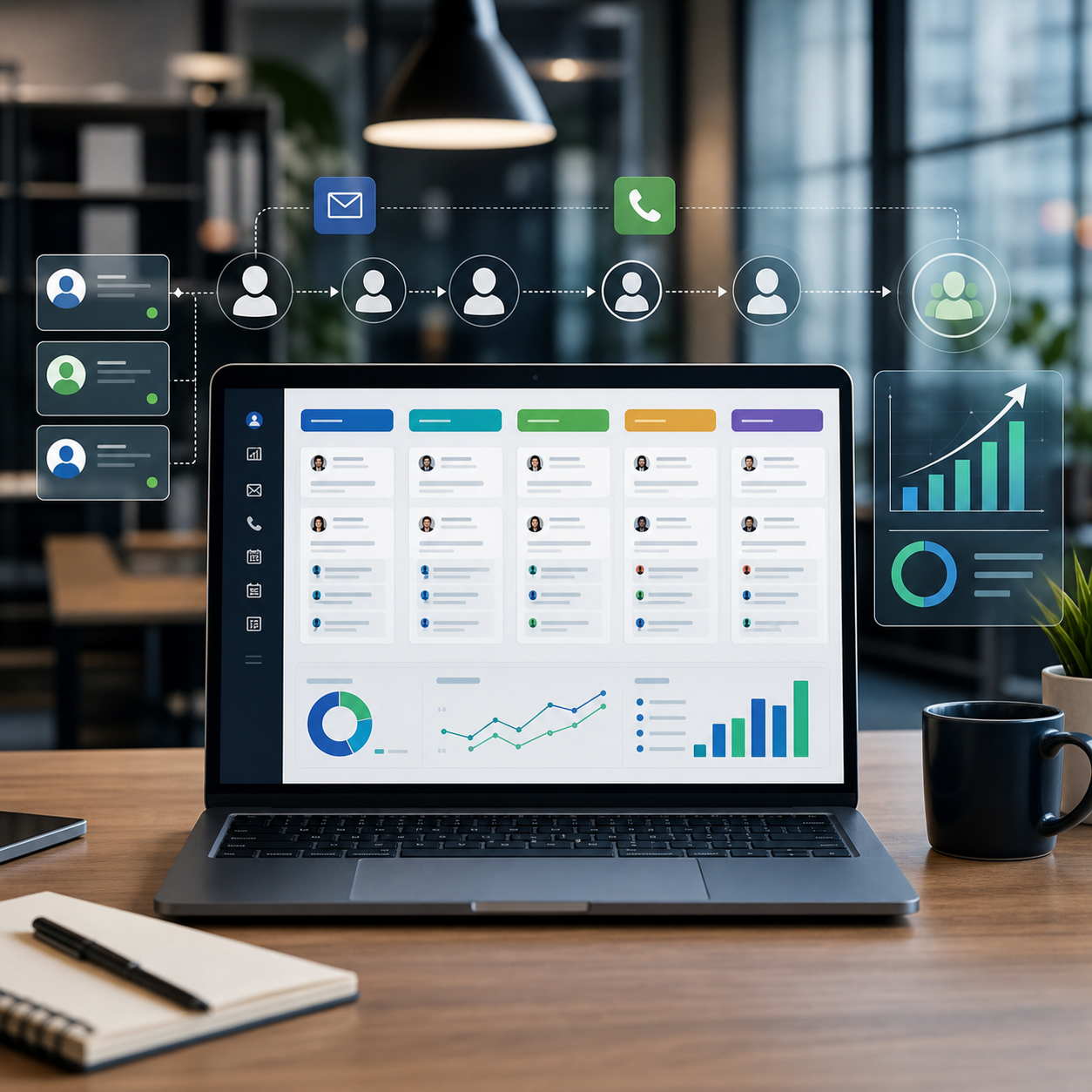 Professional Services CRM and Lead Flow