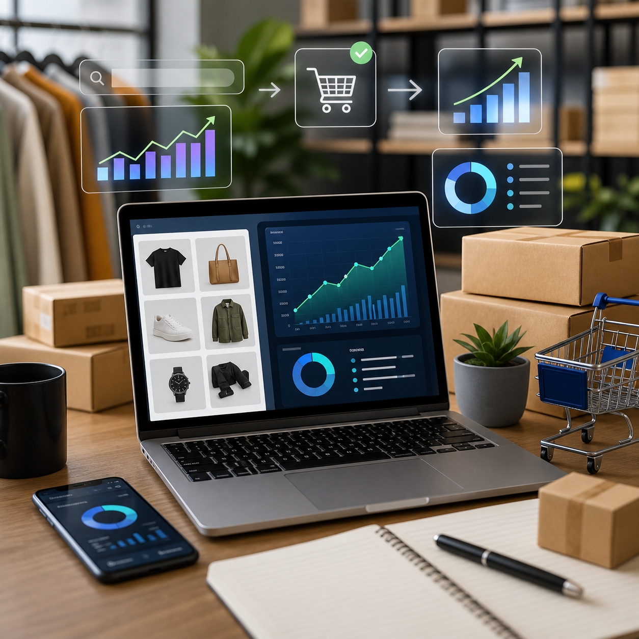 Ecommerce SEO Campaign With Revenue Tracking